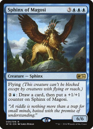 Sphinx of Magosi [Welcome Deck 2016] MTG Single Magic: The Gathering  | Multizone: Comics And Games
