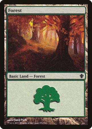 Forest (355) [Commander 2013] MTG Single Magic: The Gathering  | Multizone: Comics And Games