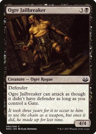 Ogre Jailbreaker [Modern Masters 2017] MTG Single Magic: The Gathering  | Multizone: Comics And Games