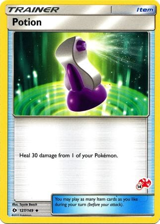 Potion (127/149) (Charizard Stamp #14) [Battle Academy 2020] Pokemon Single Pokémon  | Multizone: Comics And Games