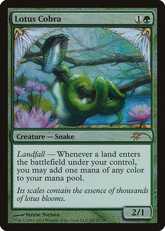 Lotus Cobra [Grand Prix Promos] MTG Single Magic: The Gathering  | Multizone: Comics And Games
