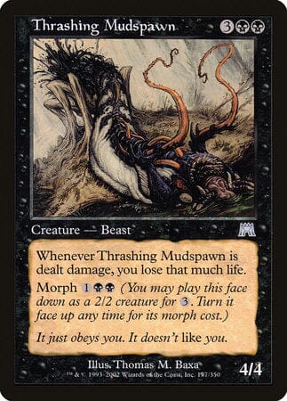 Thrashing Mudspawn [Onslaught] MTG Single Magic: The Gathering  | Multizone: Comics And Games