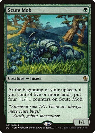 Scute Mob [Duel Decks: Zendikar vs. Eldrazi] MTG Single Magic: The Gathering  | Multizone: Comics And Games