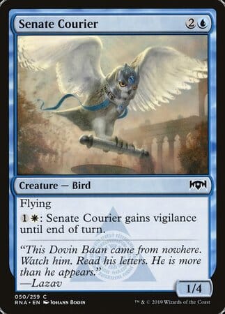 Senate Courier [Ravnica Allegiance] MTG Single Magic: The Gathering  | Multizone: Comics And Games