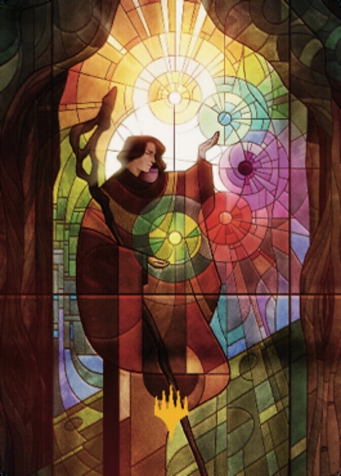 Jodah, the Unifier Art Card (Gold-Stamped Signature) [Dominaria United Art Series] MTG Single Magic: The Gathering  | Multizone: Comics And Games