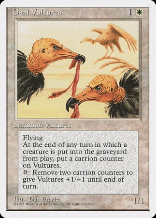 Osai Vultures [Fourth Edition] MTG Single Magic: The Gathering  | Multizone: Comics And Games