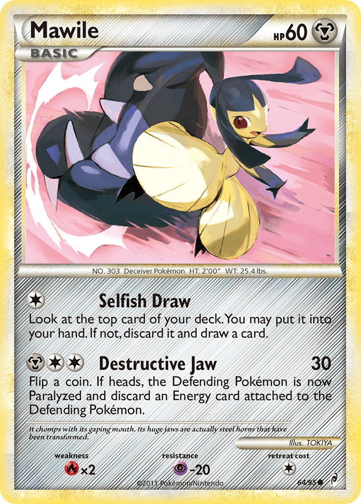 Mawile (64/95) [HeartGold & SoulSilver: Call of Legends] Pokemon Single Pokémon  | Multizone: Comics And Games