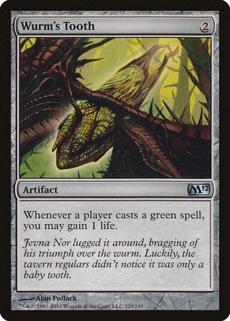 Wurm's Tooth [Magic 2012] MTG Single Magic: The Gathering  | Multizone: Comics And Games