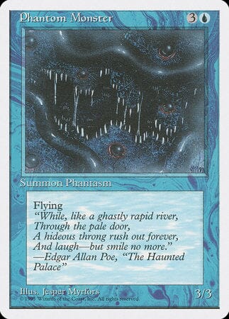 Phantom Monster [Fourth Edition] MTG Single Magic: The Gathering  | Multizone: Comics And Games