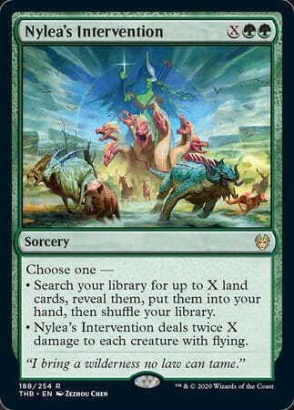 Nylea's Intervention [Theros Beyond Death] MTG Single Magic: The Gathering  | Multizone: Comics And Games