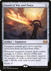 Sword of War and Peace [Double Masters] MTG Single Magic: The Gathering  | Multizone: Comics And Games