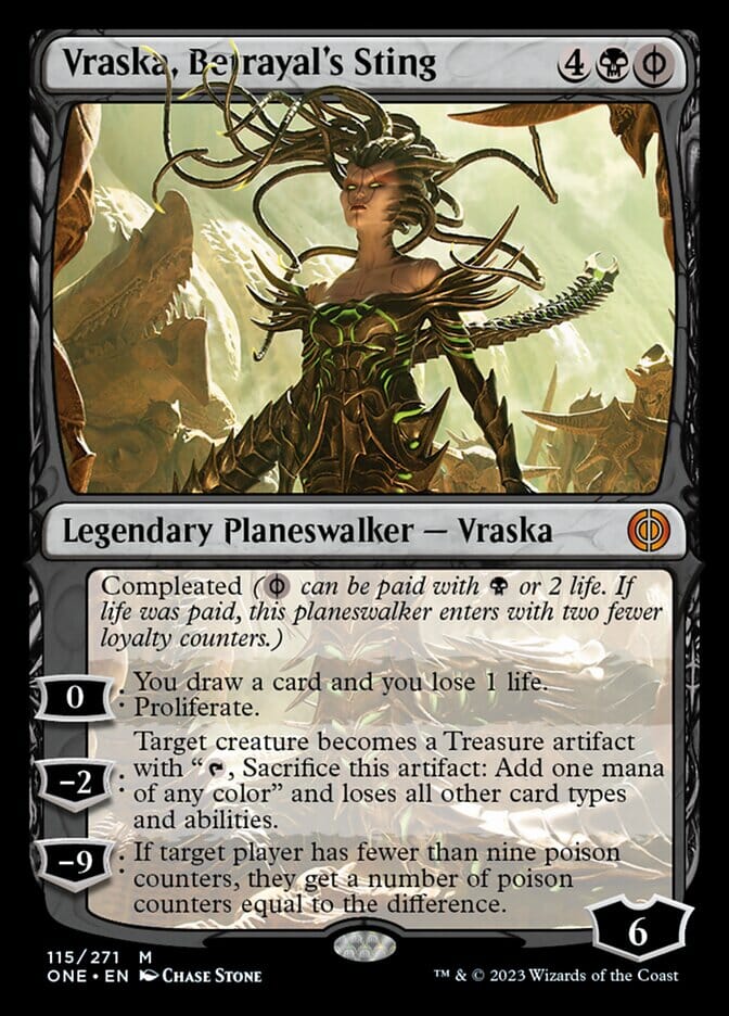 Vraska, Betrayal's Sting [Phyrexia: All Will Be One] MTG Single Magic: The Gathering  | Multizone: Comics And Games