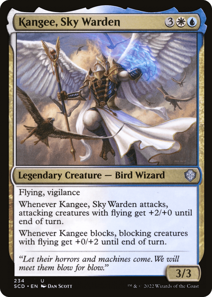 Kangee, Sky Warden [Starter Commander Decks] MTG Single Magic: The Gathering  | Multizone: Comics And Games