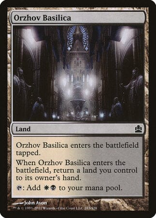 Orzhov Basilica [Commander 2011] MTG Single Magic: The Gathering  | Multizone: Comics And Games