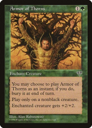 Armor of Thorns [Mirage] MTG Single Magic: The Gathering  | Multizone: Comics And Games