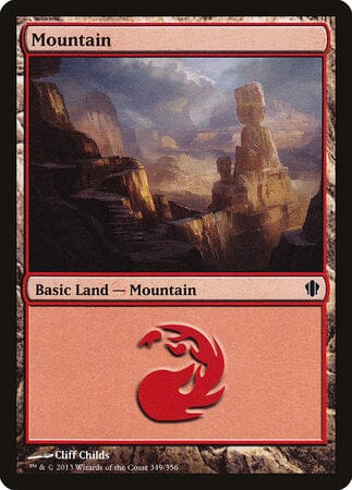 Mountain (349) [Commander 2013] MTG Single Magic: The Gathering  | Multizone: Comics And Games