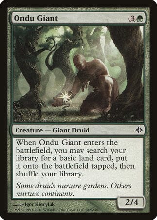 Ondu Giant [Rise of the Eldrazi] MTG Single Magic: The Gathering  | Multizone: Comics And Games