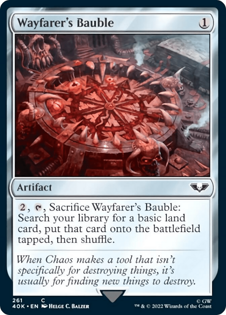 Wayfarer's Bauble (261) [Universes Beyond: Warhammer 40,000] MTG Single Magic: The Gathering  | Multizone: Comics And Games
