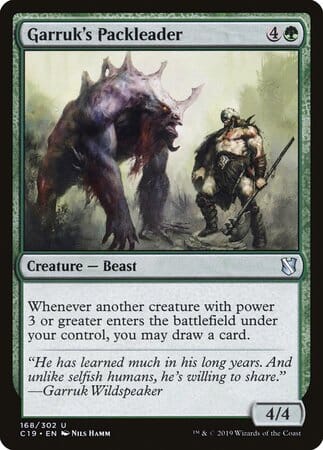 Garruk's Packleader [Commander 2019] MTG Single Magic: The Gathering  | Multizone: Comics And Games