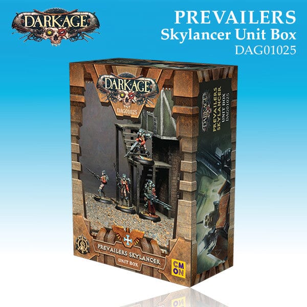 Prevailers Skylancer Unit Box (4) Darkage CMON  | Multizone: Comics And Games