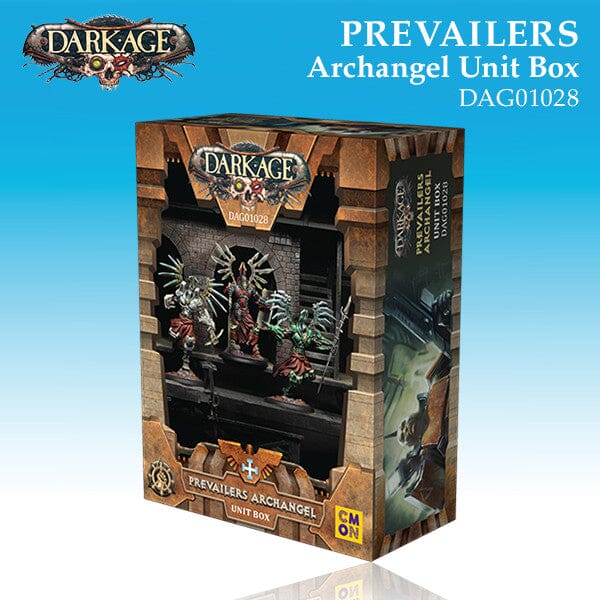 Prevailers Archangel Unit Box (3) Darkage CMON  | Multizone: Comics And Games