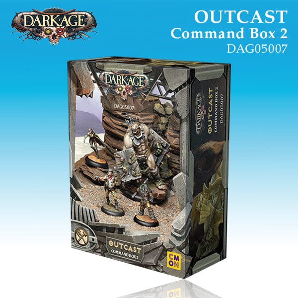 Outcast Command Box 2 Darkage CMON  | Multizone: Comics And Games