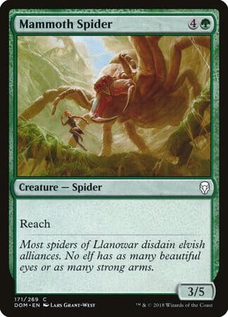 Mammoth Spider [Dominaria] MTG Single Magic: The Gathering  | Multizone: Comics And Games