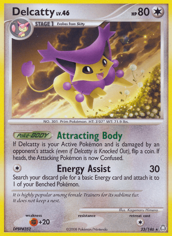 Delcatty (23/146) [Diamond & Pearl: Legends Awakened] Pokemon Single Pokémon  | Multizone: Comics And Games