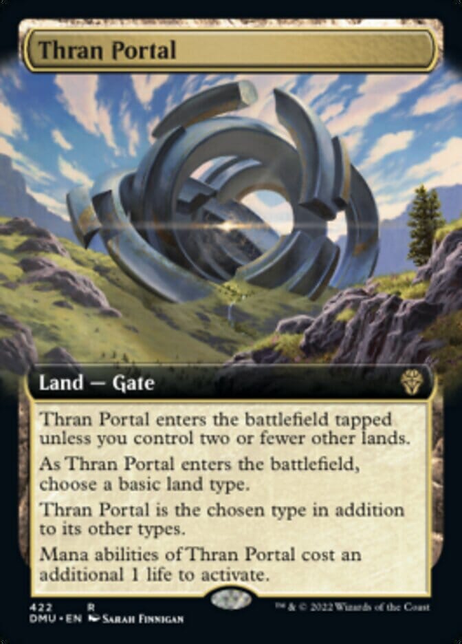 Thran Portal (Extended Art) [Dominaria United] MTG Single Magic: The Gathering  | Multizone: Comics And Games