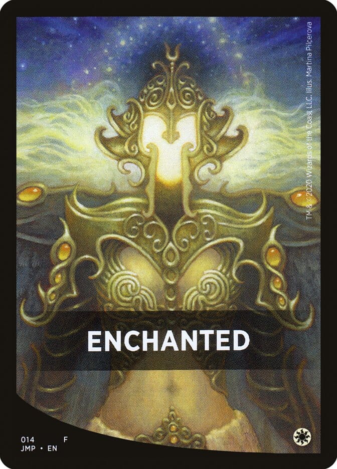Enchanted Theme Card [Jumpstart Front Cards] MTG Single Magic: The Gathering  | Multizone: Comics And Games