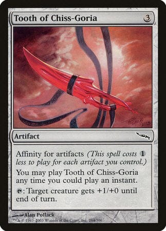 Tooth of Chiss-Goria [Mirrodin] MTG Single Magic: The Gathering  | Multizone: Comics And Games