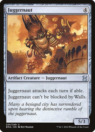 Juggernaut [Eternal Masters] MTG Single Magic: The Gathering  | Multizone: Comics And Games