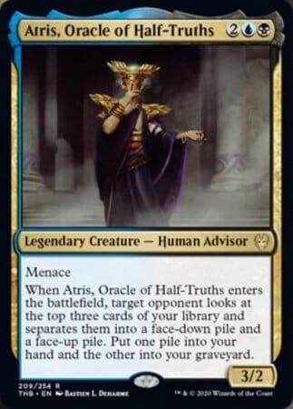 Atris, Oracle of Half-Truths [Theros Beyond Death] MTG Single Magic: The Gathering  | Multizone: Comics And Games