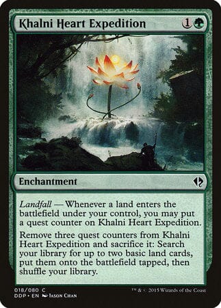 Khalni Heart Expedition [Duel Decks: Zendikar vs. Eldrazi] MTG Single Magic: The Gathering  | Multizone: Comics And Games