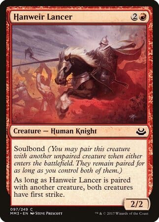 Hanweir Lancer [Modern Masters 2017] MTG Single Magic: The Gathering  | Multizone: Comics And Games