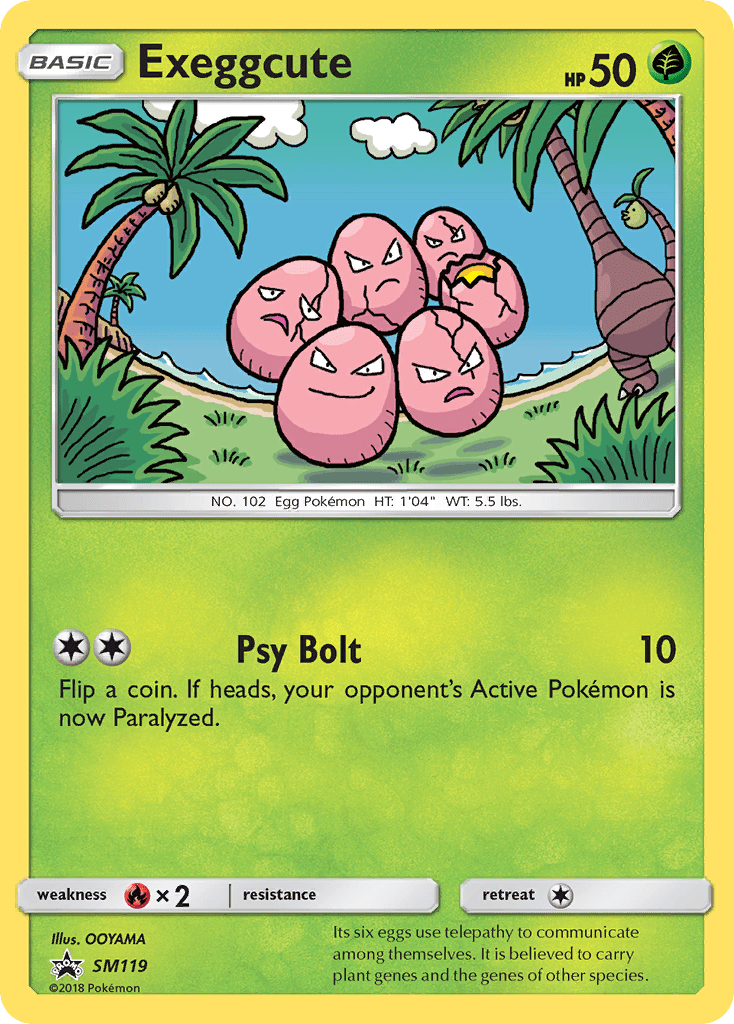 Exeggcute (SM119) [Sun & Moon: Black Star Promos] Pokemon Single Pokémon  | Multizone: Comics And Games