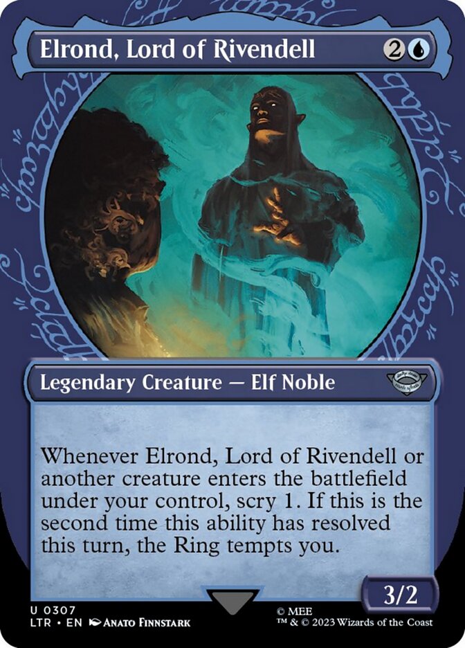 Elrond, Lord of Rivendell (Showcase Ring Frame) [The Lord of the Rings: Tales of Middle-Earth] | Multizone: Comics And Games