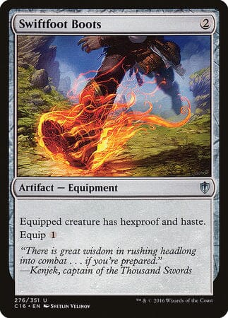 Swiftfoot Boots [Commander 2016] MTG Single Magic: The Gathering  | Multizone: Comics And Games