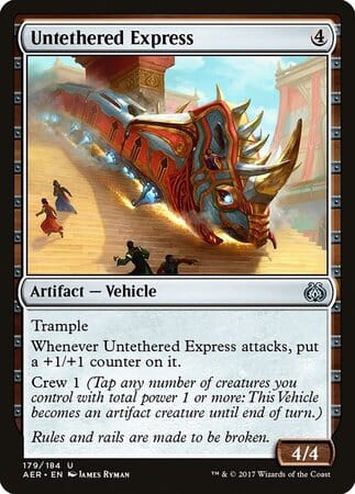 Untethered Express [Aether Revolt] MTG Single Magic: The Gathering  | Multizone: Comics And Games