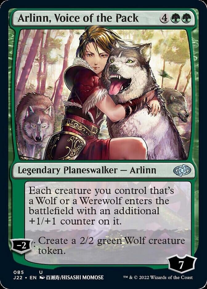 Arlinn, Voice of the Pack [Jumpstart 2022] MTG Single Magic: The Gathering  | Multizone: Comics And Games