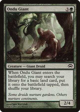 Ondu Giant [Planechase 2012] MTG Single Magic: The Gathering  | Multizone: Comics And Games