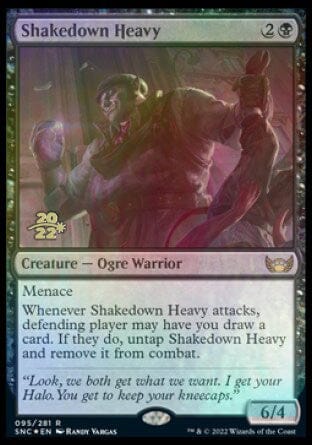 Shakedown Heavy [Streets of New Capenna Prerelease Promos] MTG Single Magic: The Gathering  | Multizone: Comics And Games