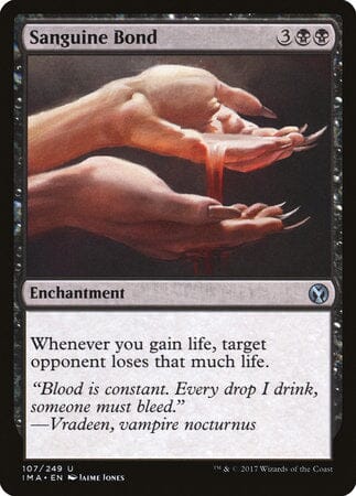 Sanguine Bond [Iconic Masters] MTG Single Magic: The Gathering  | Multizone: Comics And Games