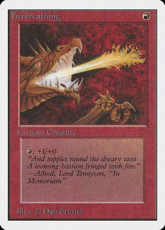Firebreathing [Unlimited Edition] MTG Single Magic: The Gathering  | Multizone: Comics And Games