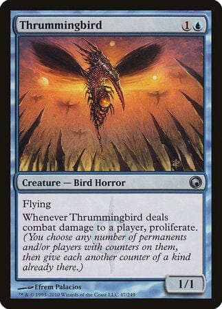 Thrummingbird [Scars of Mirrodin] MTG Single Magic: The Gathering  | Multizone: Comics And Games