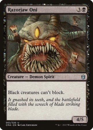 Razorjaw Oni [Commander Anthology] MTG Single Magic: The Gathering  | Multizone: Comics And Games