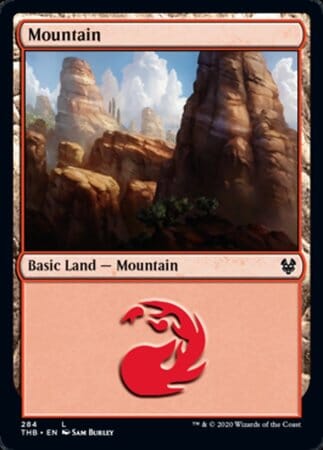 Mountain (284) [Theros Beyond Death] MTG Single Magic: The Gathering  | Multizone: Comics And Games