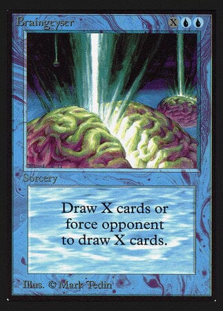 Braingeyser (CE) [Collectors’ Edition] MTG Single Magic: The Gathering  | Multizone: Comics And Games