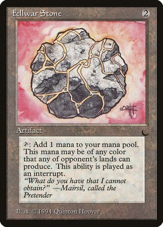 Fellwar Stone [The Dark] MTG Single Magic: The Gathering  | Multizone: Comics And Games