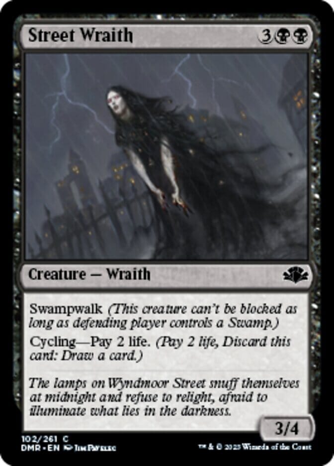 Street Wraith [Dominaria Remastered] MTG Single Magic: The Gathering  | Multizone: Comics And Games